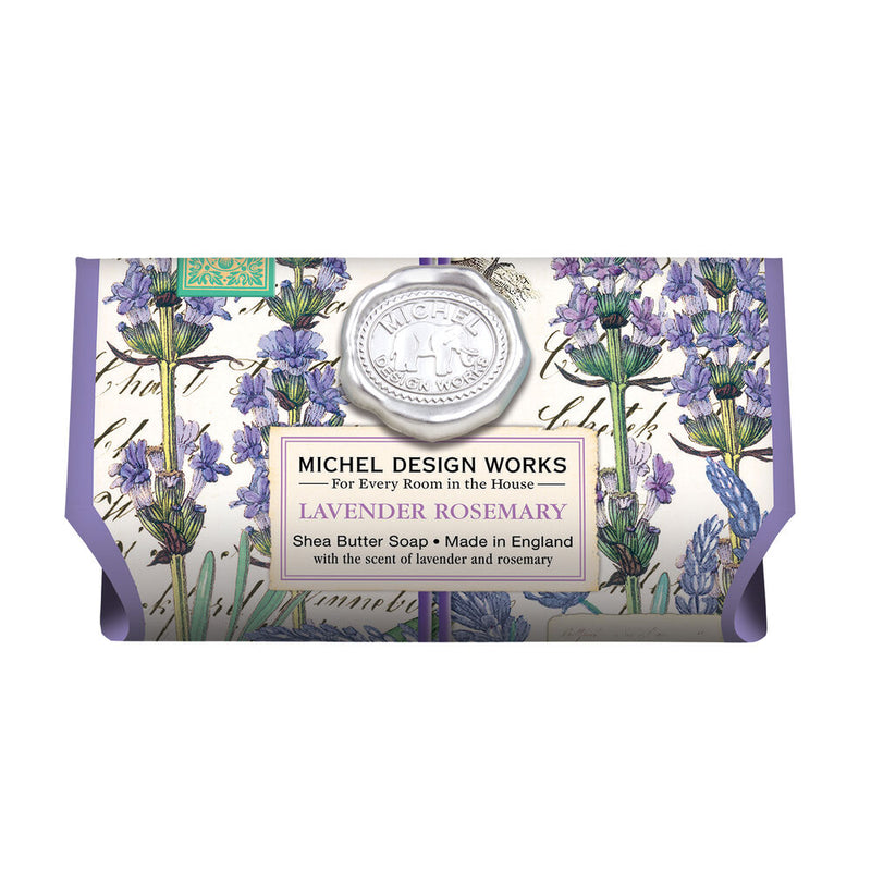 Michel Design Works Lavender Rosemary Shea Butter Soap, 8.7 oz.