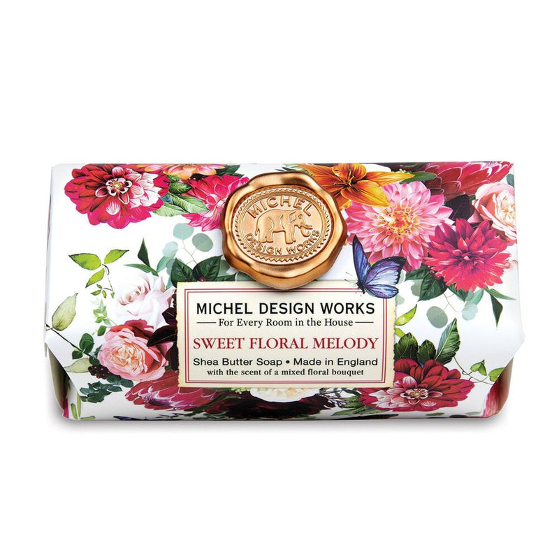 Michel Design Works Sweet Floral Melody Shea Butter Soap, 8.7 oz.
