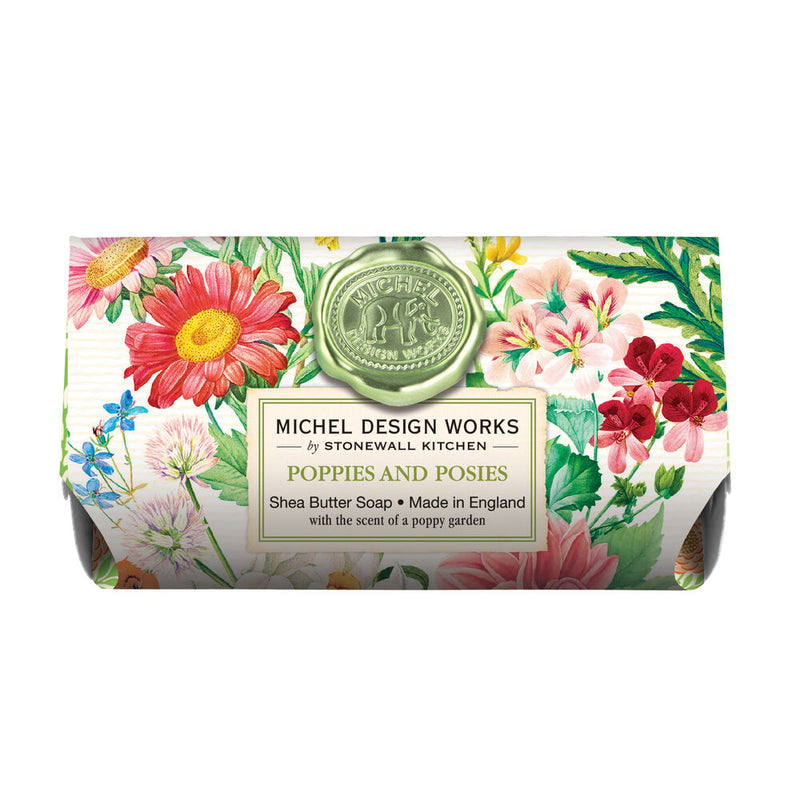 Michel Design Works Poppies And Posies Shea Butter Soap, 8.7 oz.