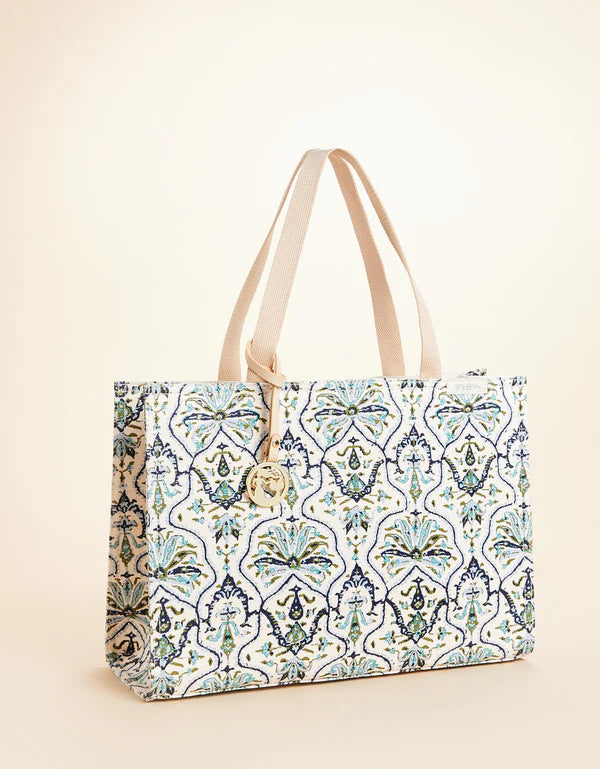 Spartina Market Tote Hamilton Rug Print