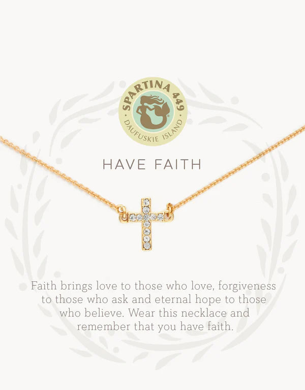 Spartina Sea La Vie Necklace - Have Faith