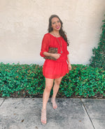 Red Hot Susanne Dress