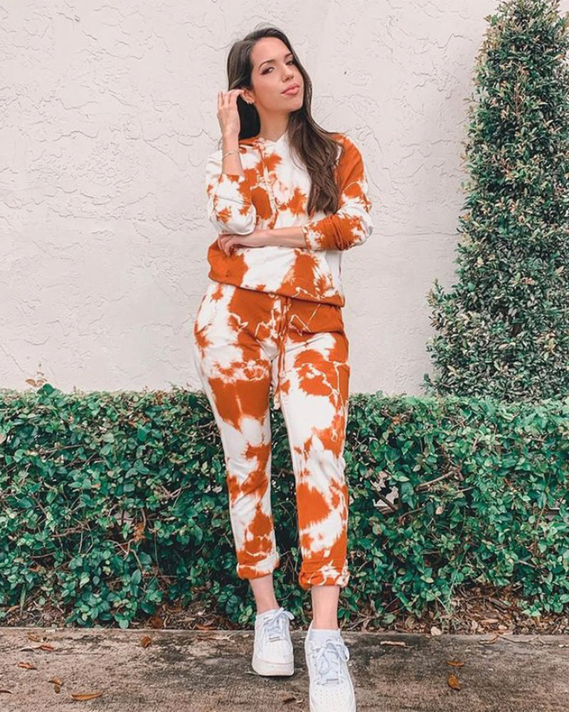 Rust Tie-Dye Set