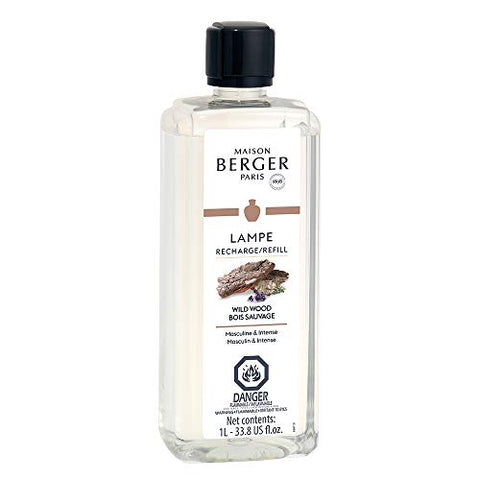 Lampe Berger Parfum de Maison, Wild Wood- 1L/33.8oz – Secret
