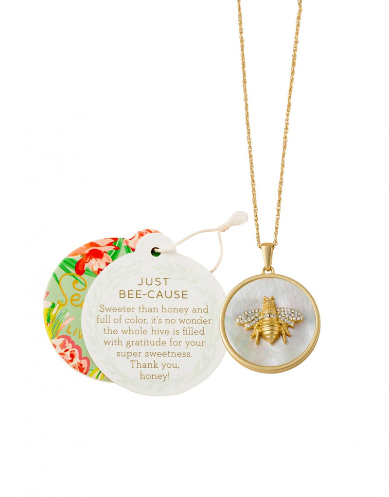 Spartina Sea La Vie Necklace Just Because/Bee