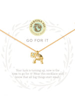 Spartina Sea La Vie Necklace - Go For It/Elephant