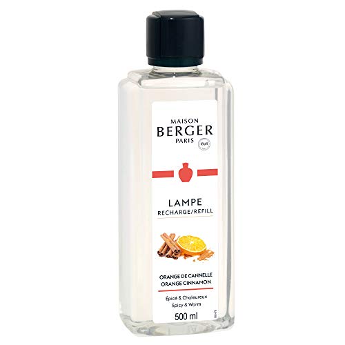 Lampe Berger Parfum De Maison, Orange Cinnamon- 16.9oz/500ml